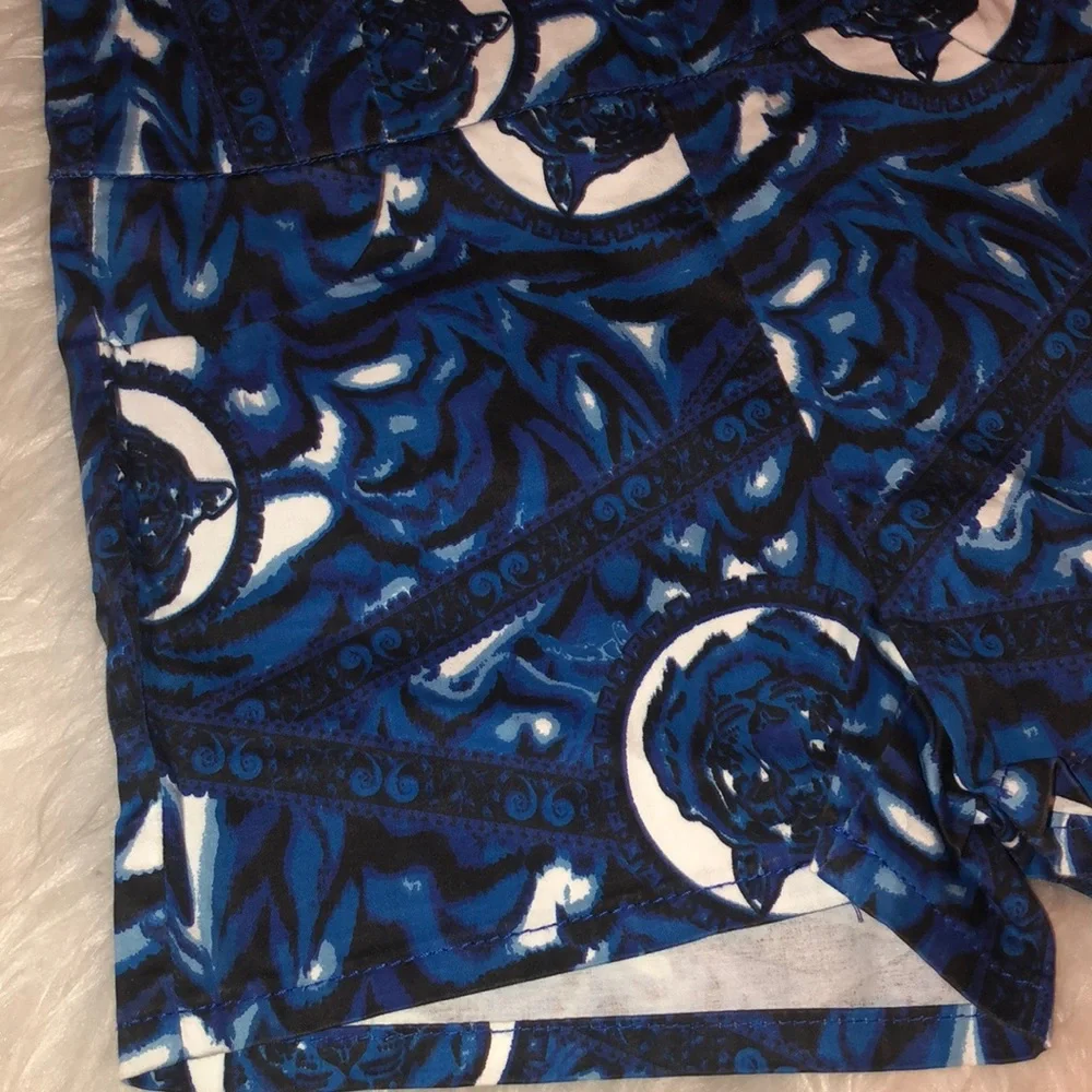 Celebrity Pink blue‎ tiger high waisted stretch